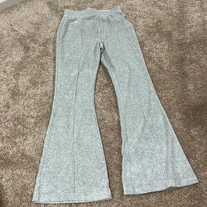 grey flare pants NEVER WORN